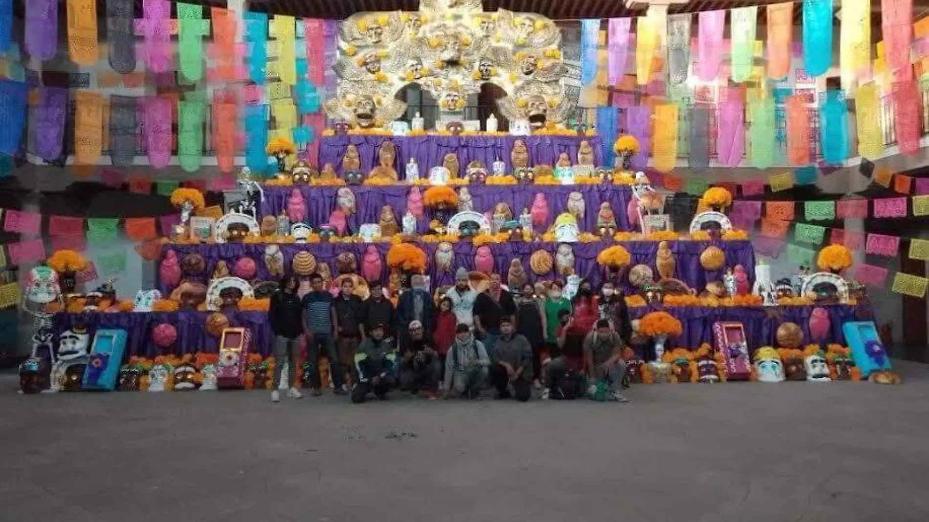 ofrenda monumental chimlahuacán 